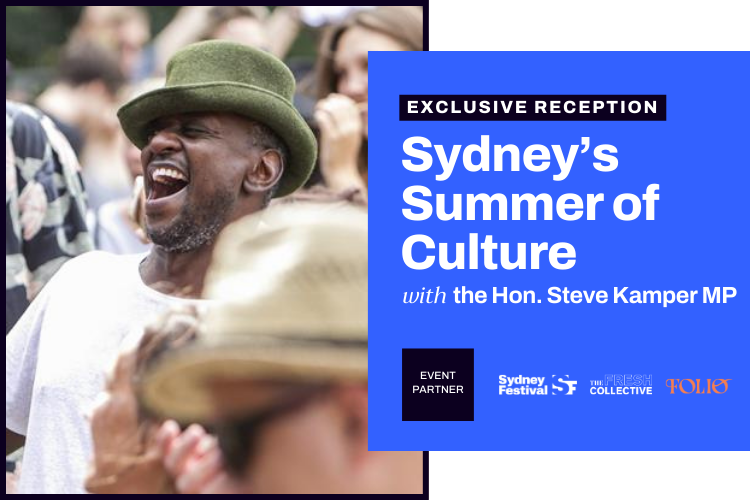 Sydney's summer of culture with the Hon. Steve Kamper MP