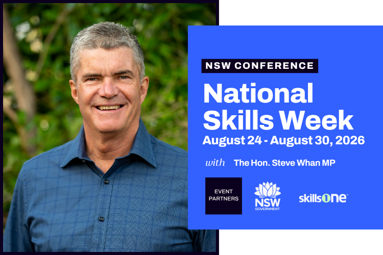 National Skills Week with NSW Minister, Steve Whan