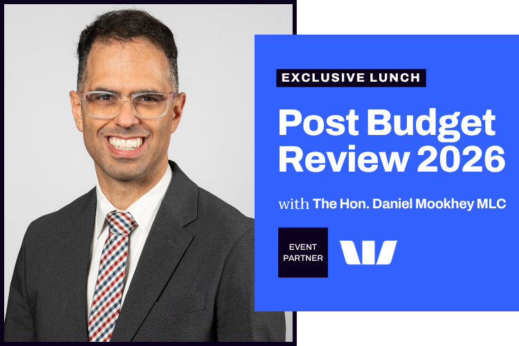 2026 Post Budget Lunch with NSW Treasurer Daniel Mookhey