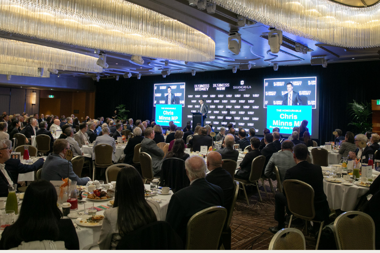 Business Sydney premier Breakfast at Shangri-La