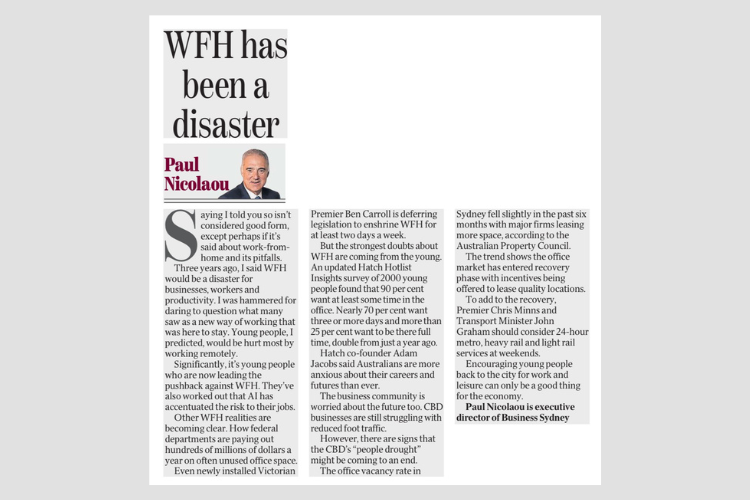 WFH has been a disaster