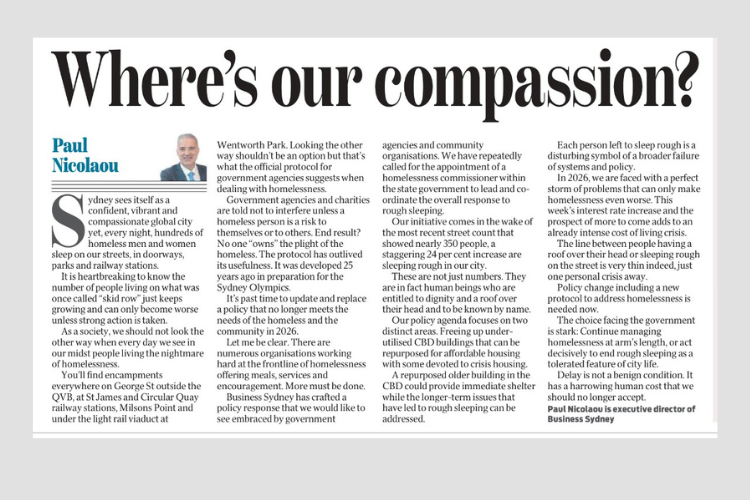 Where's our compassion Paul Nicolaou Opinion Piece