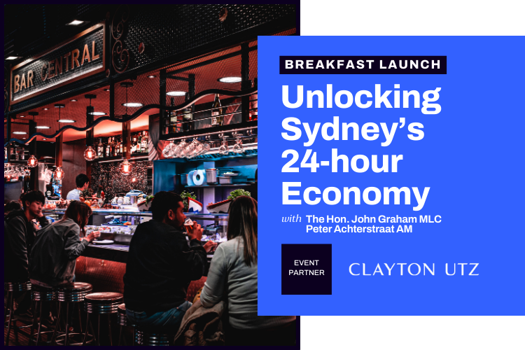 Unlocking Sydney's 24-hour Economy with the Hon John Graham MLC and Peter Achterstraat AM