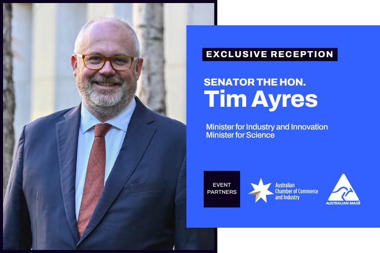 Reception with Senator the Hon Tim Ayres