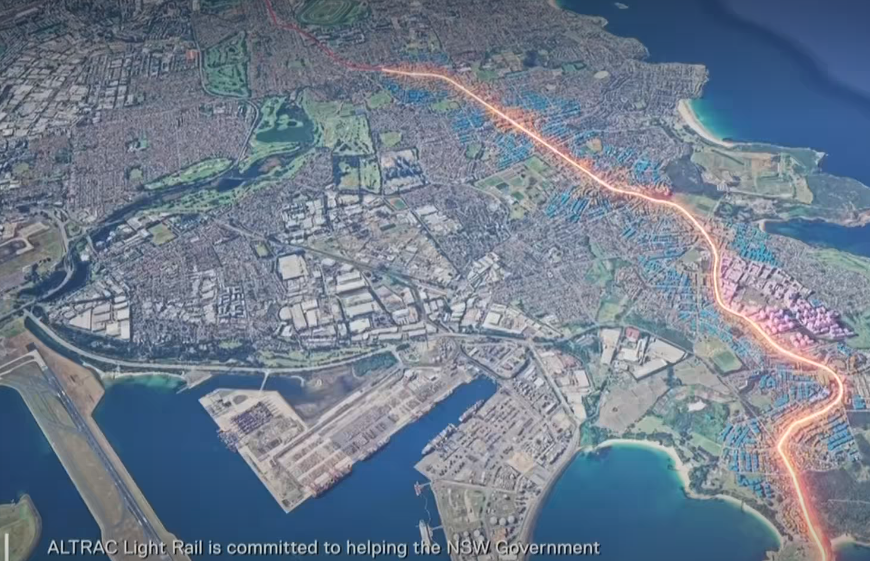 Extend the light rail to La Perouse