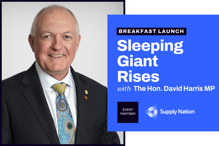 Sleeping Giant Rises Breakfast with the Hon. David Harris MP