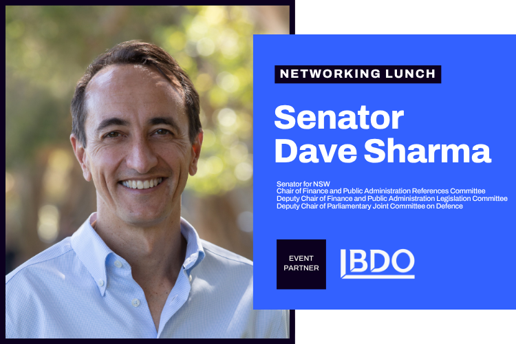 Networking Lunch with Senator Dave Sharma