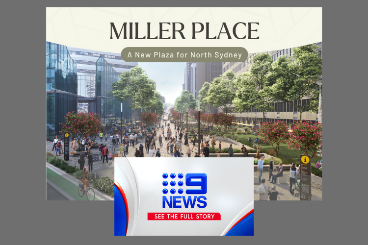 Channel Nine News story on the Miller Place Development Proposal