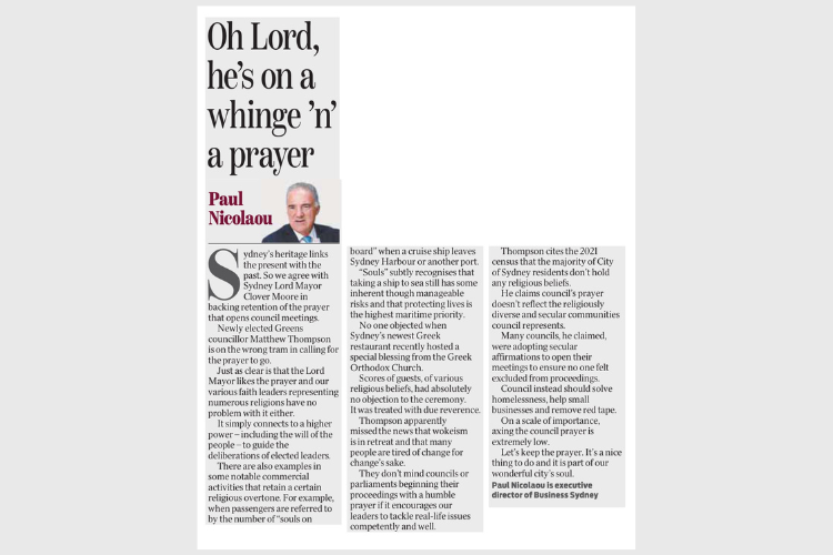 Paul Nicolaou Opinion Piece 06 January 2025