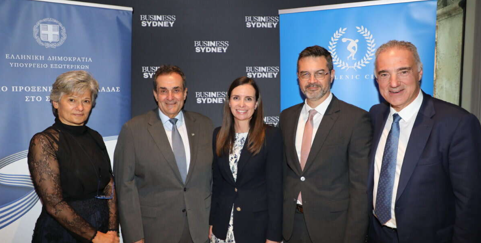 Business Sydney Reception Held for New Greek Consul General