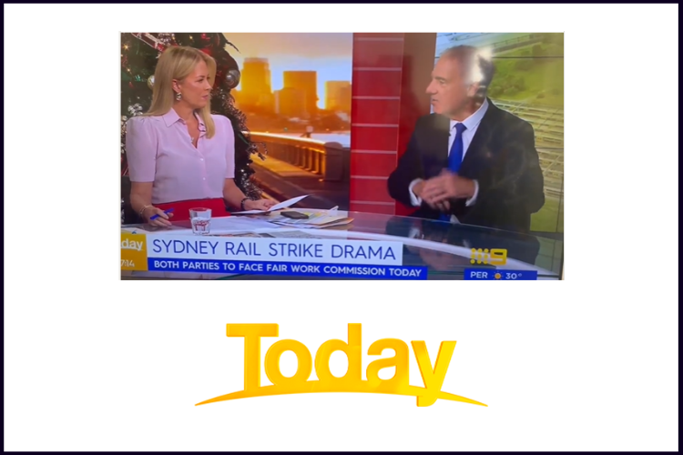 Paul Nicolaou on Today with Sam Armytage