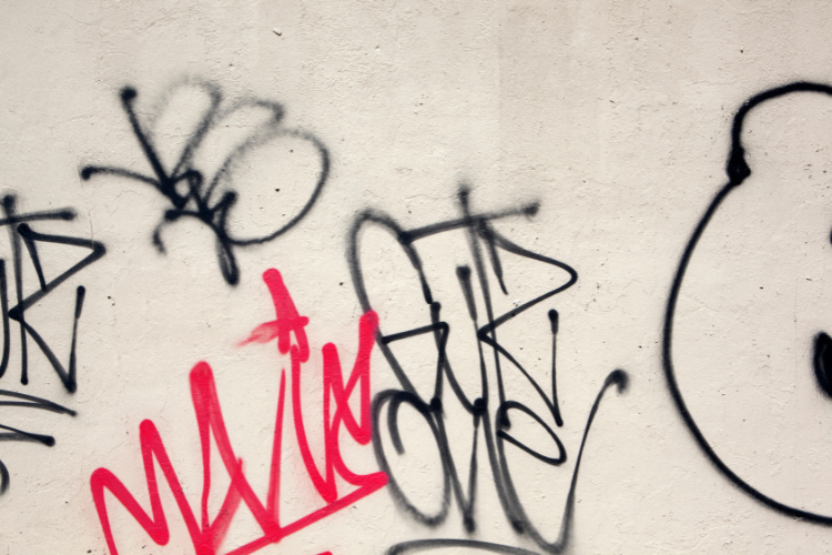 Graffiti in Central Station Sydney