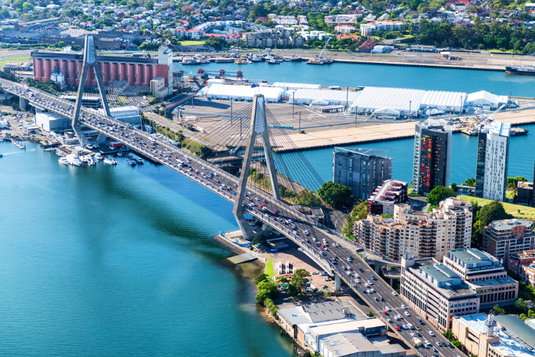 Glebe Island Port shut down