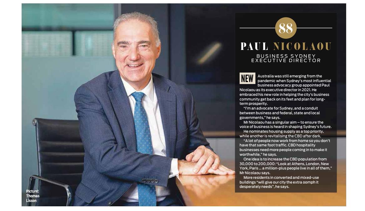 Greek Australian Heavyweights Named Among Sydney’s Most Powerful