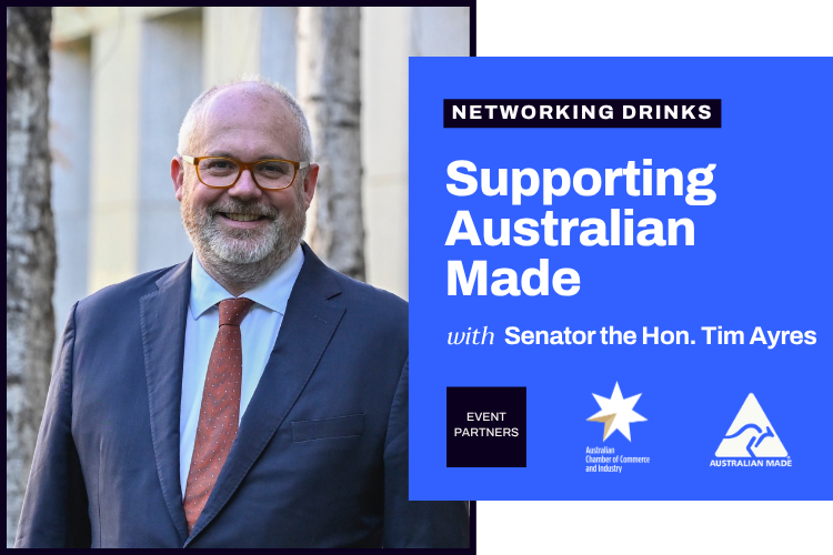 Reception with Senator the Hon Tim Ayres