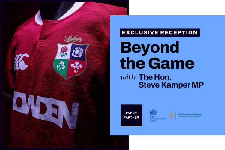 Beyond the Game Reception with the Hon Steve Kamper MP