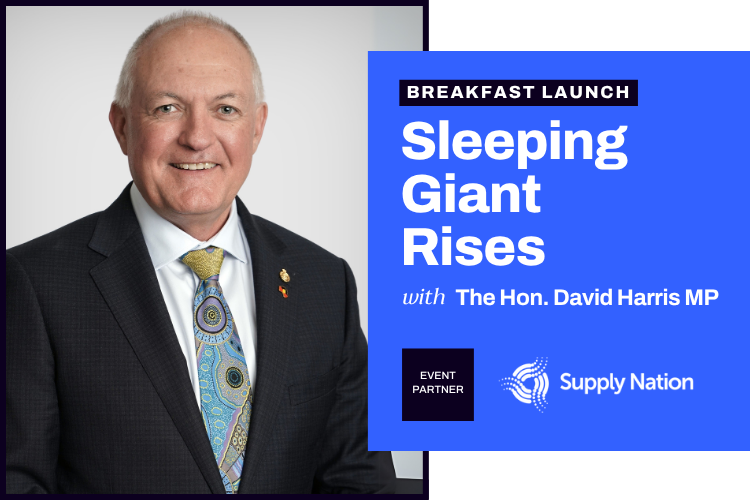 Sleeping Giant Rises Breakfast Launch with the Hon David Harris MP