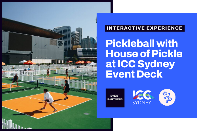 Pickleball with House of Pickle at ICC Sydney