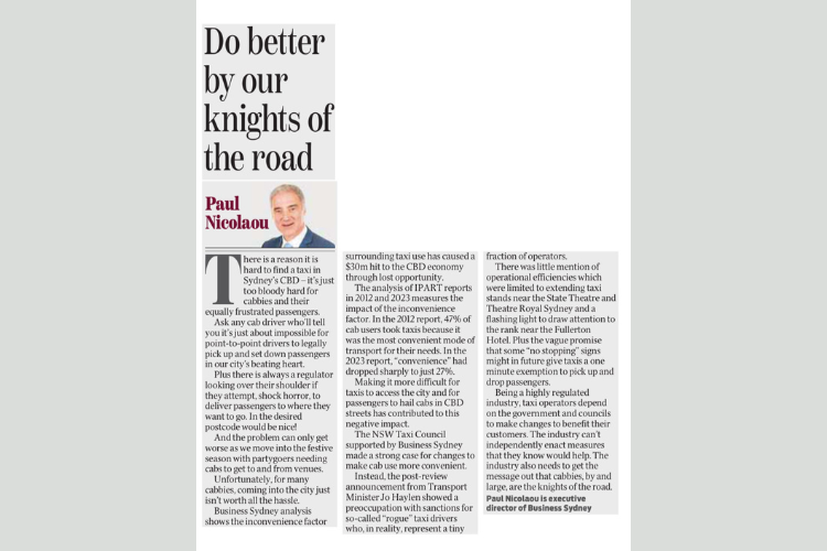 Paul Nicolaou Opinion Piece 05 December 2024