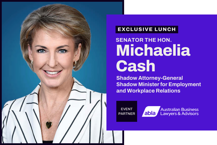 Lunch with Senator the Hon Michaelia Cash