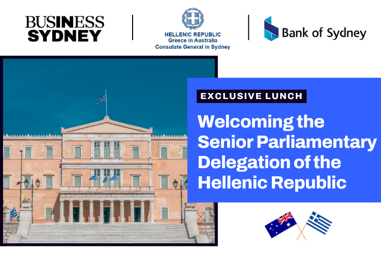 Welcoming the Senior Parliamentary Delegation of the Hellenic Republic
